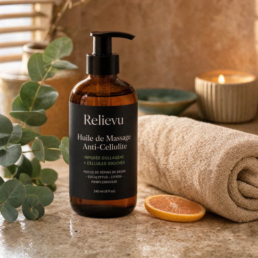Aspect de la peau : plus lisse, plus souple et plus ferme après le rituel de massage