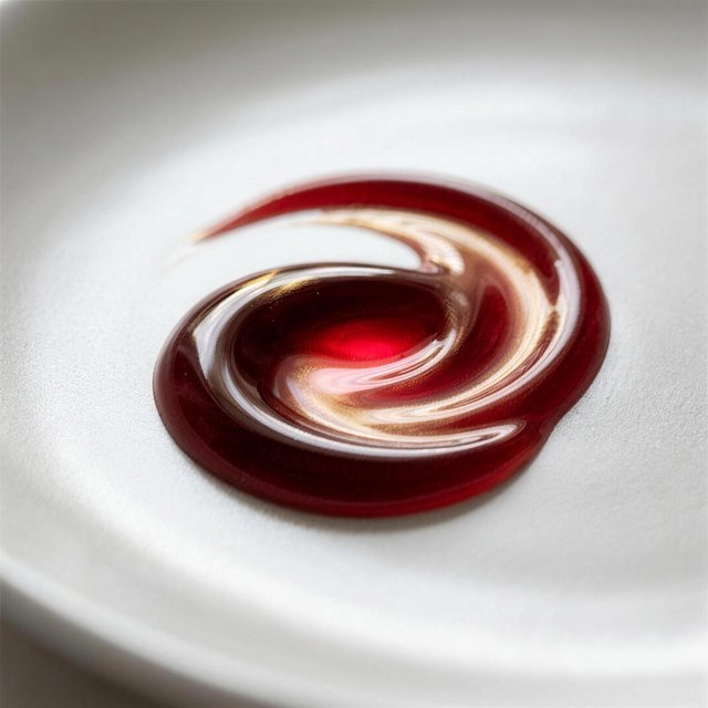 Un pigment rouge