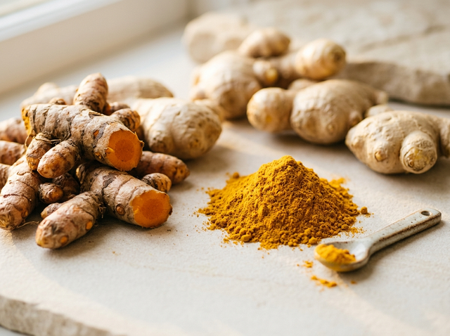 Curcuma e zenzero