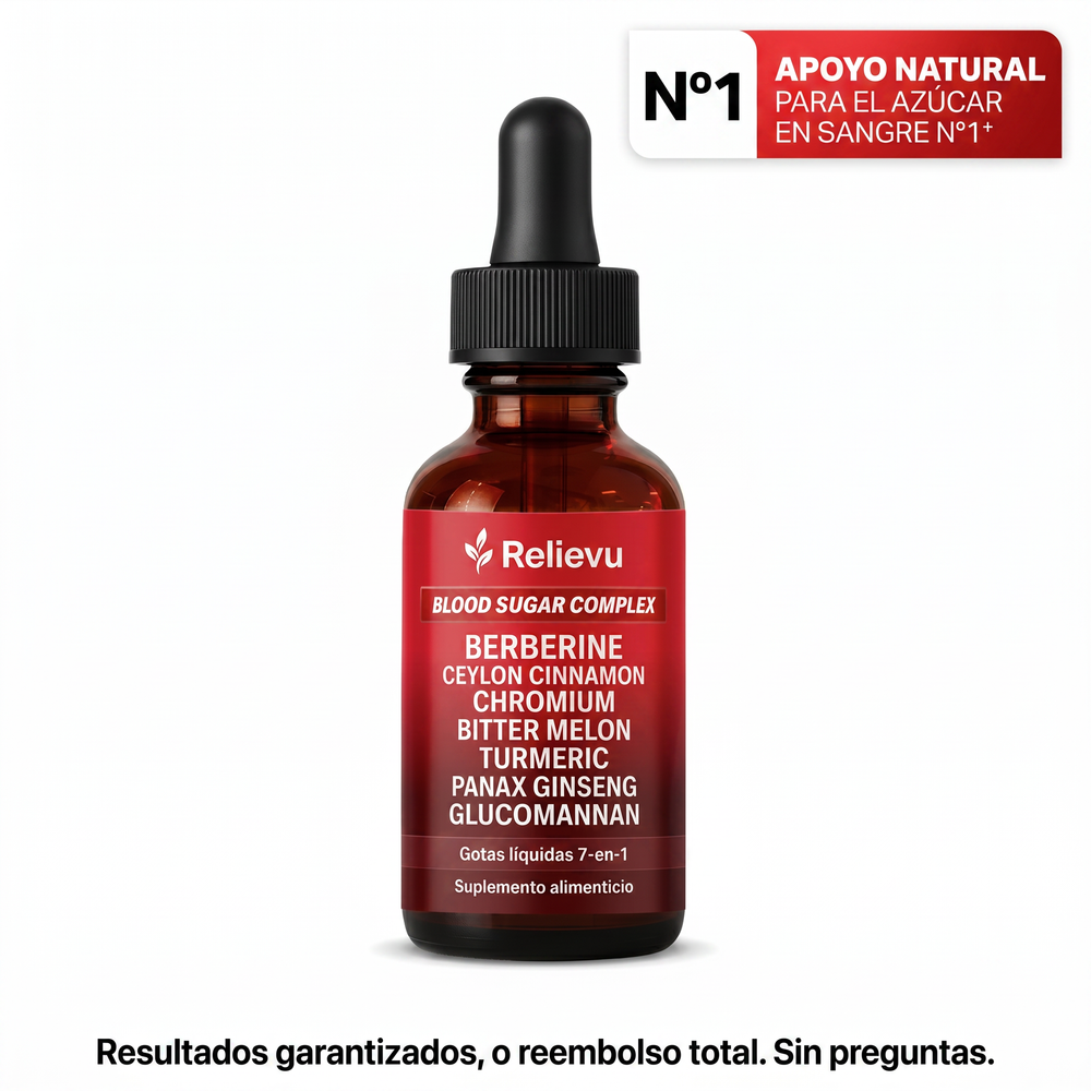 Relievu Complejo de Berberina 7 en 1 en Gotas