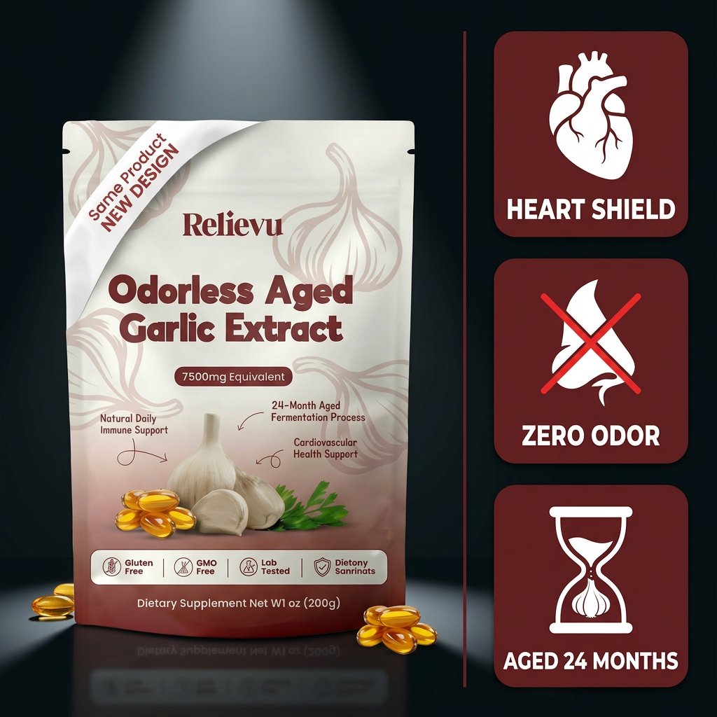 Aged Garlic Extract - 7500mg Odorless Softgels