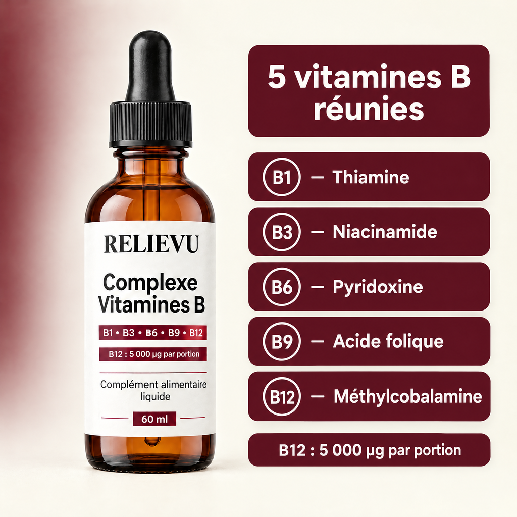 Complexe De Vitamines B en gouttes — ingredients