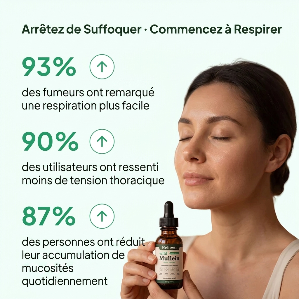 93% des fumeurs ont remarqué une respiration plus facile