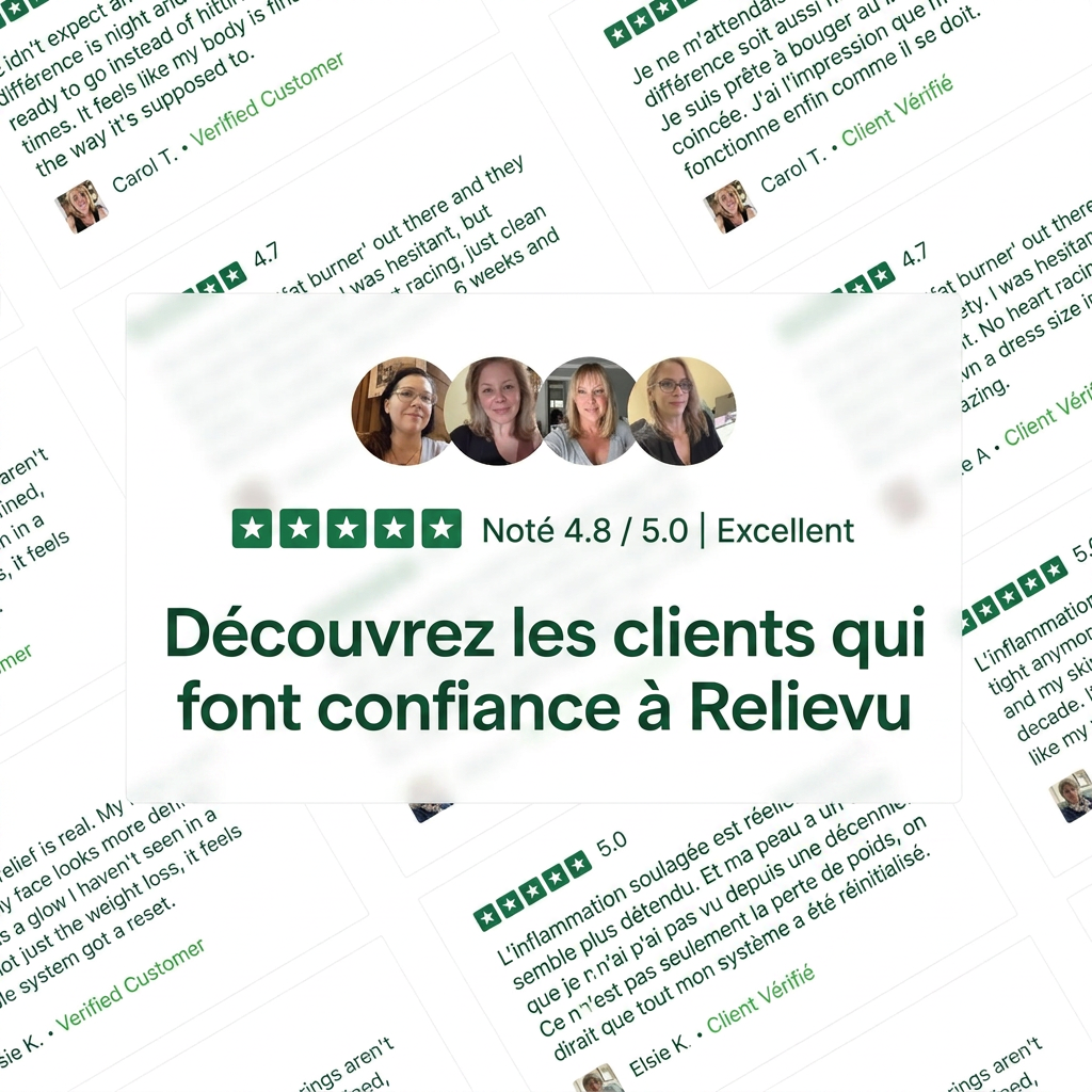Découvrez les clients qui font confiance à Relievu — Noté 4.8/5
