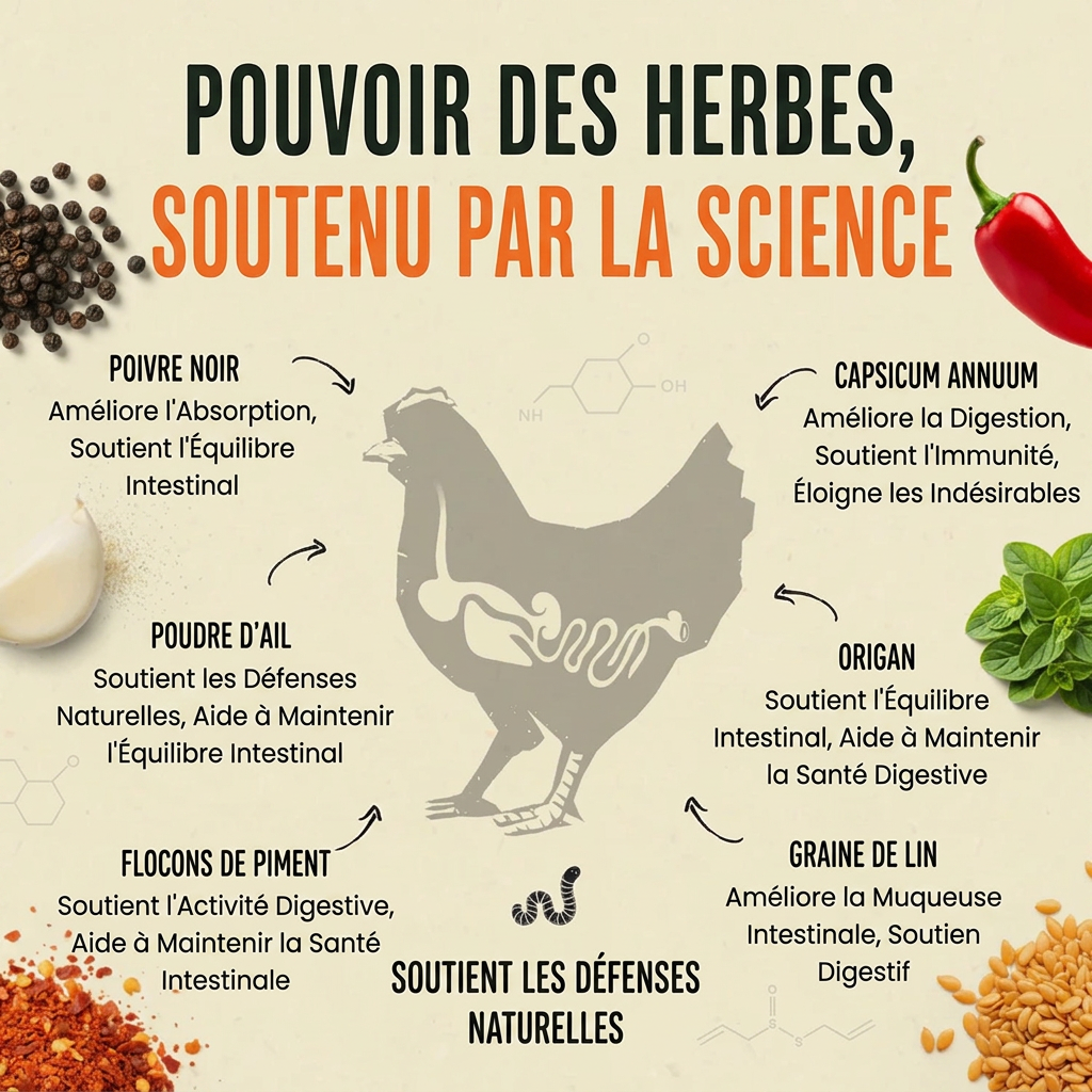 Pouvoir des Herbes soutenu par la Science — 6 ingrédients naturels