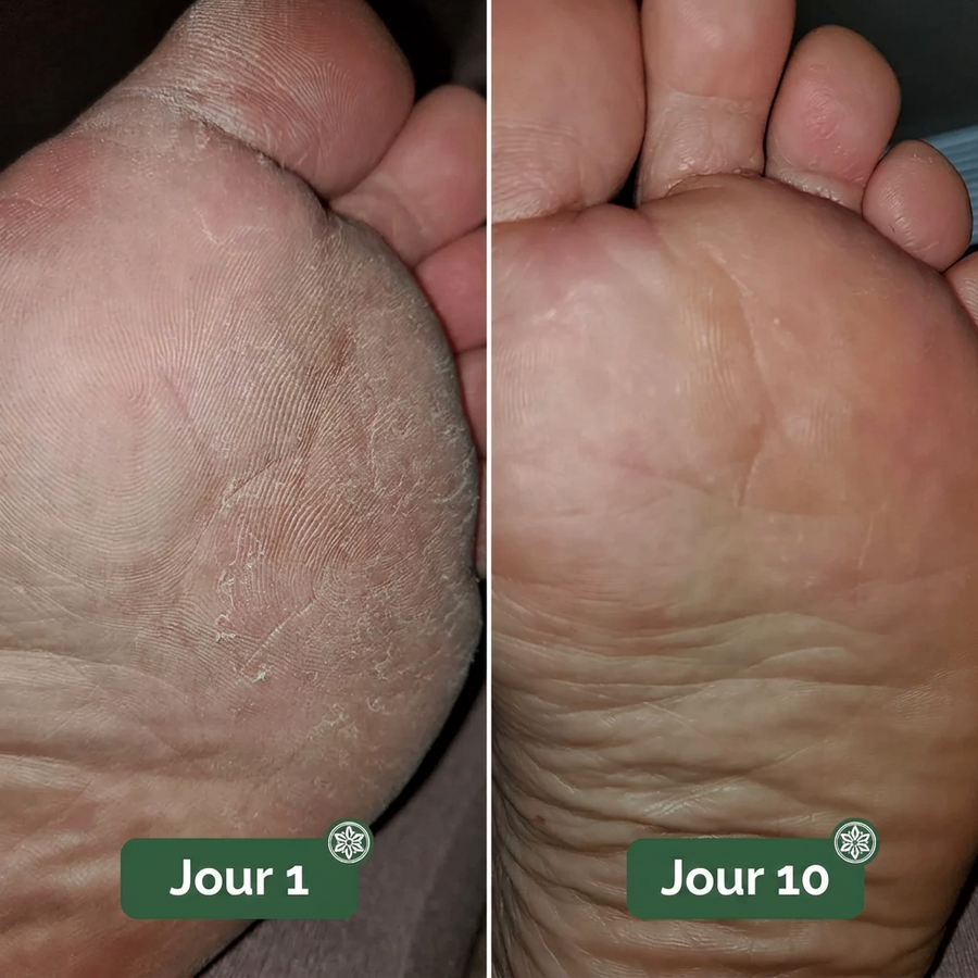 Fini le pied d'athlète - satisfait ou remboursé