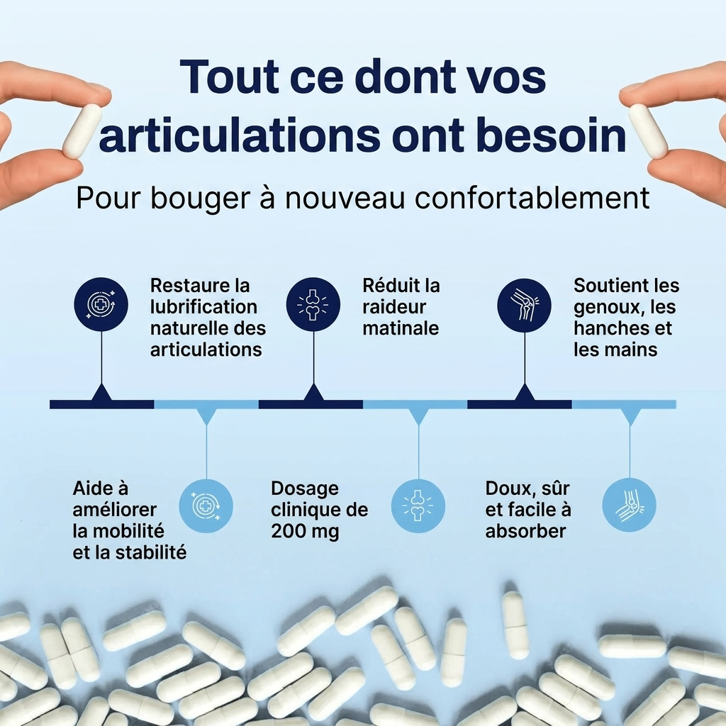 Tout ce dont vos articulations ont besoin