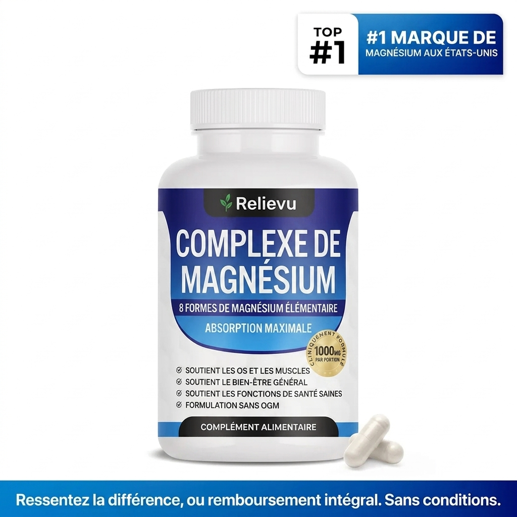 Flacon Complexe de Magnesium Relievu