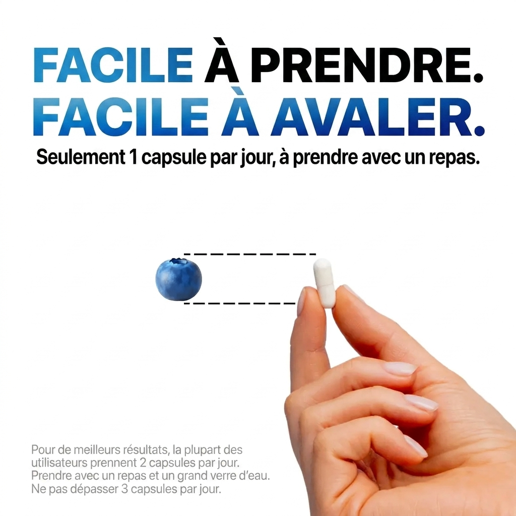 Facile a prendre une capsule
