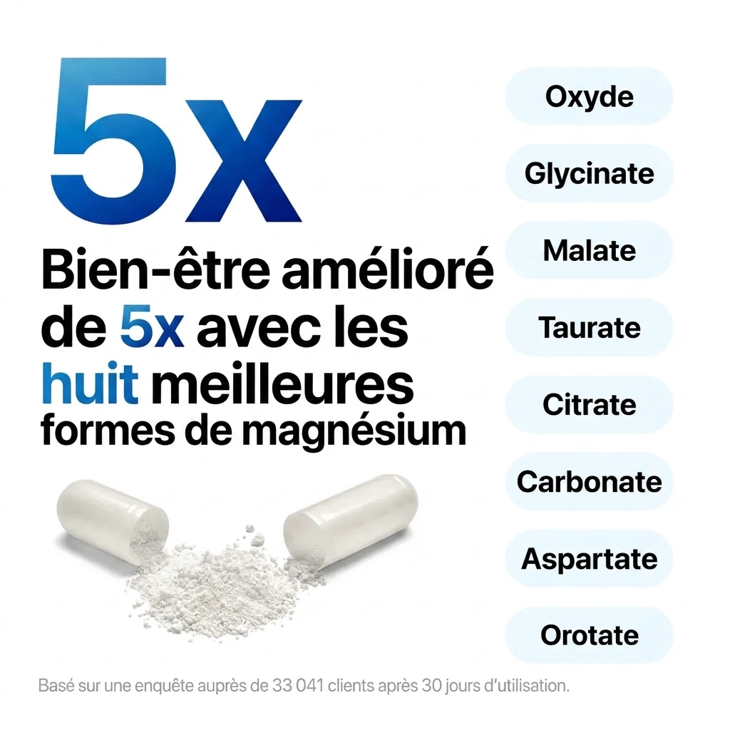 8 formes de magnesium