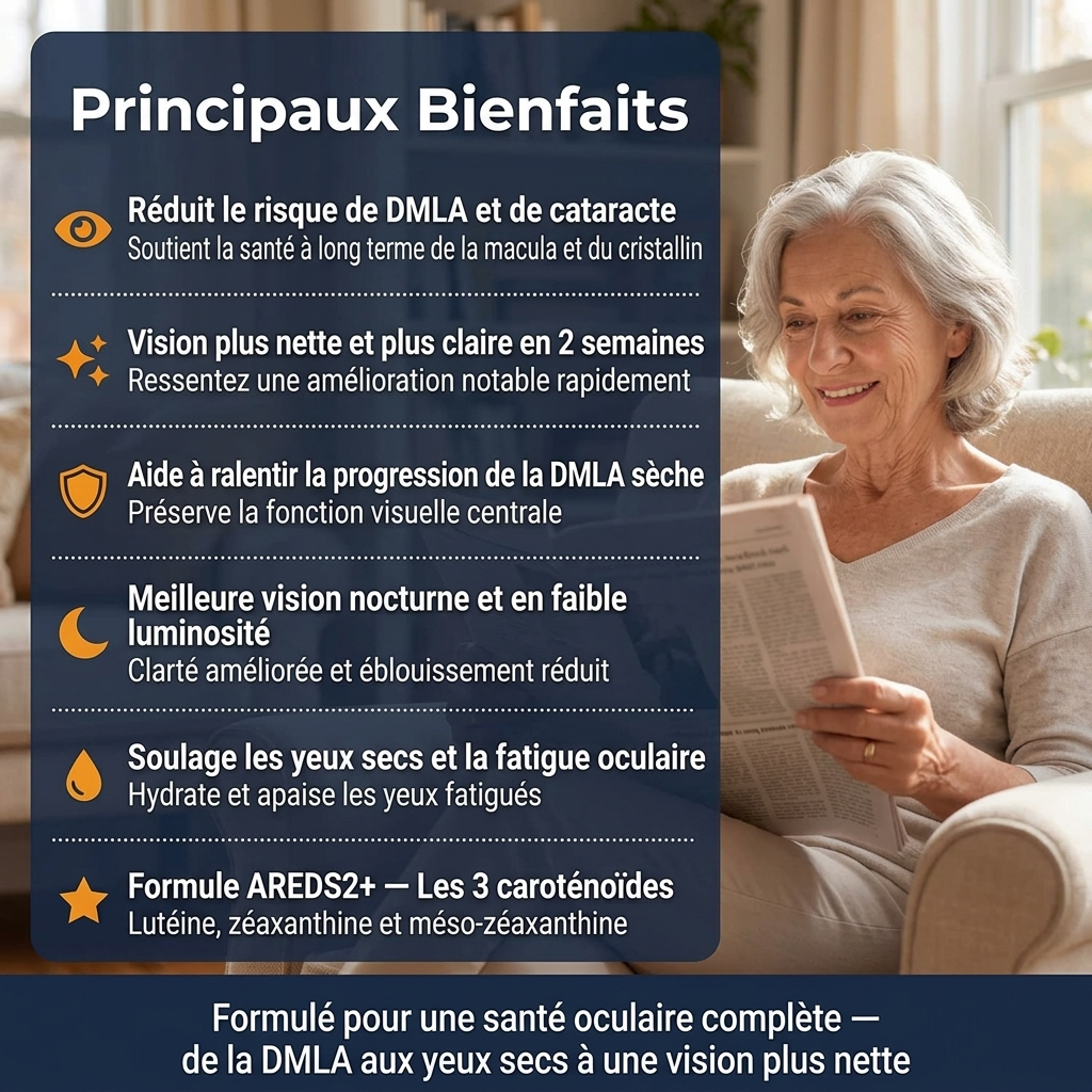 Principaux bienfaits yeux