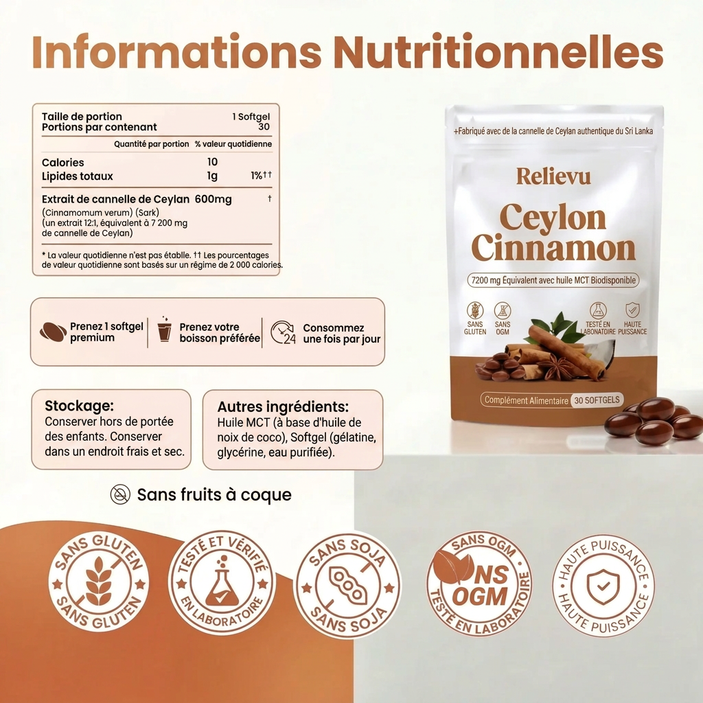 Informations nutritionnelles