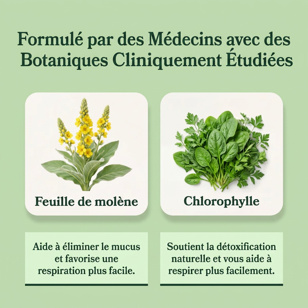 Feuille de molene et chlorophylle