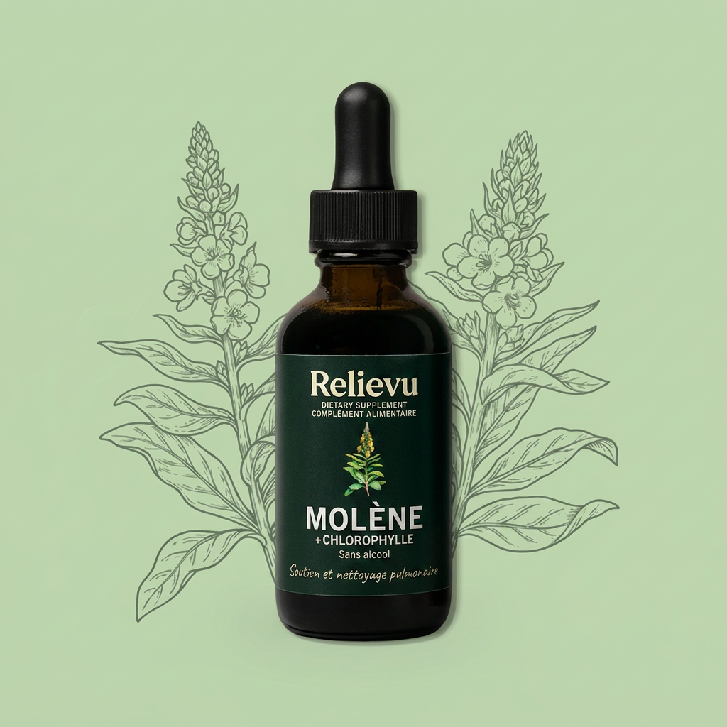 Flacon Molene Chlorophylle Relievu