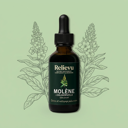 Flacon Molene Chlorophylle Relievu