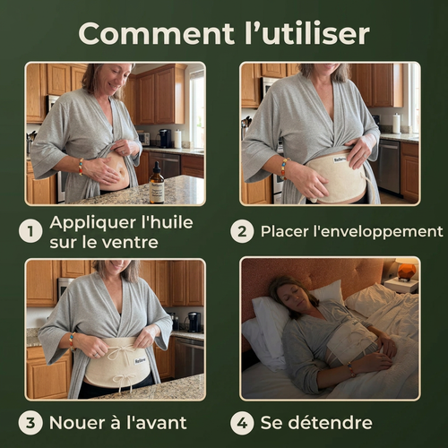 Comment utiliser la compresse a l'huile de ricin