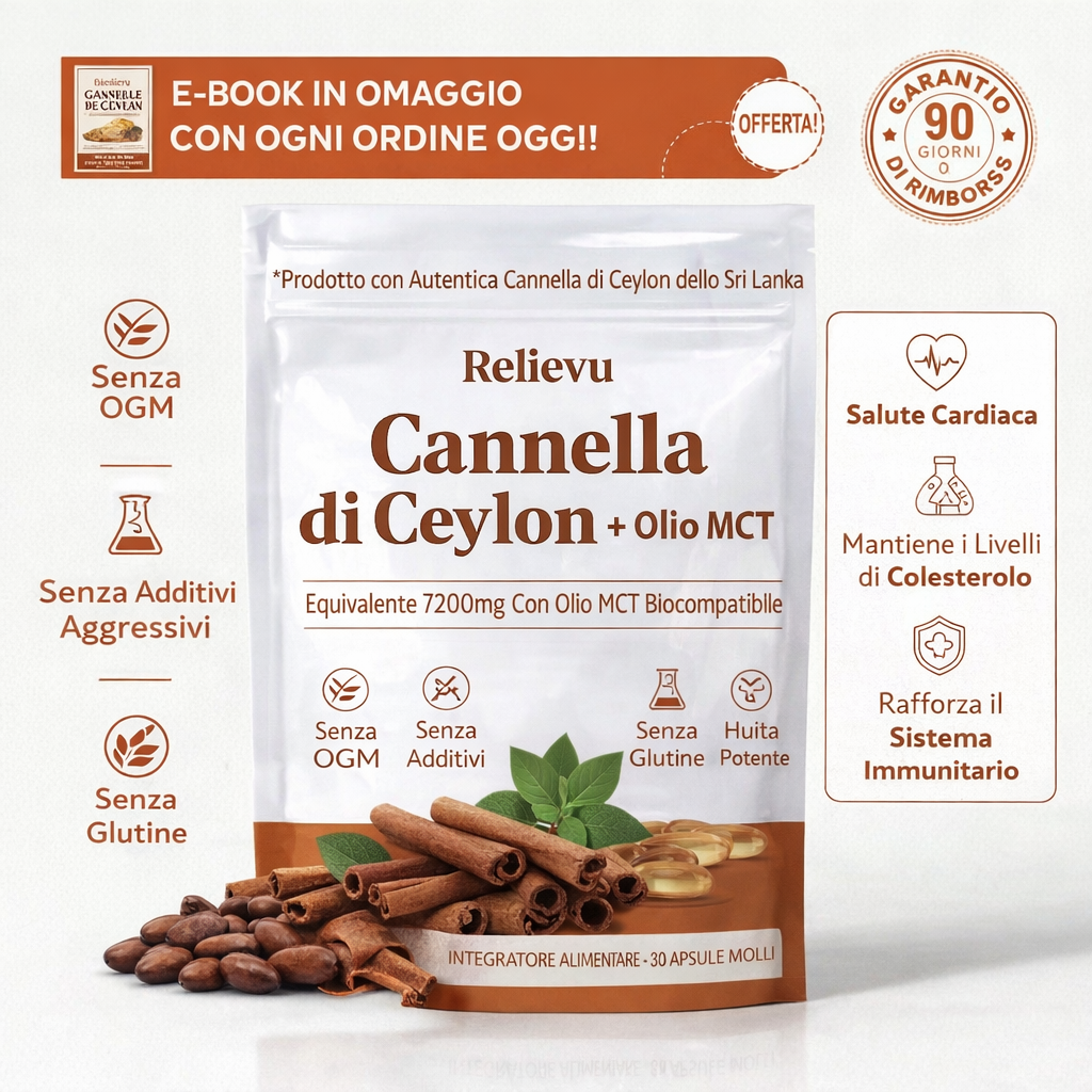 Confezione Cannella di Ceylon Relievu