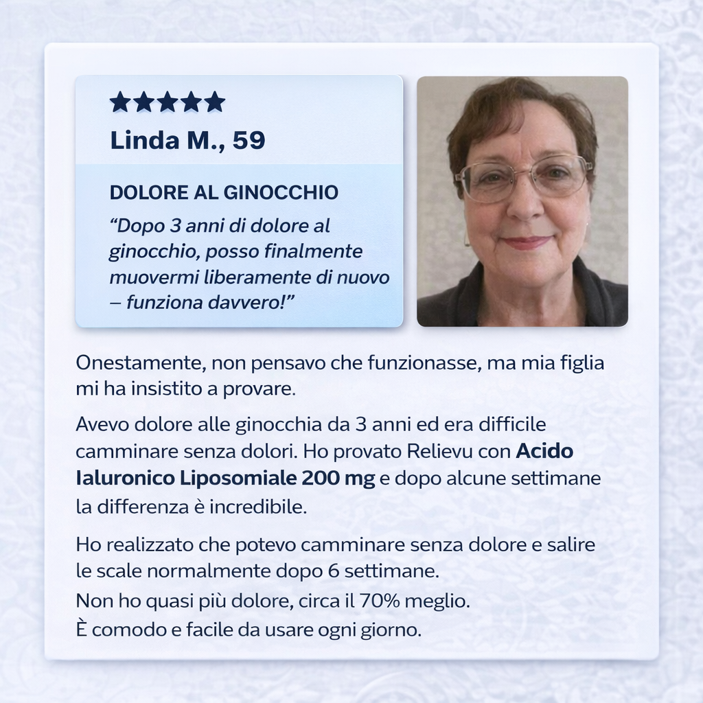 Recensione cliente Linda M.