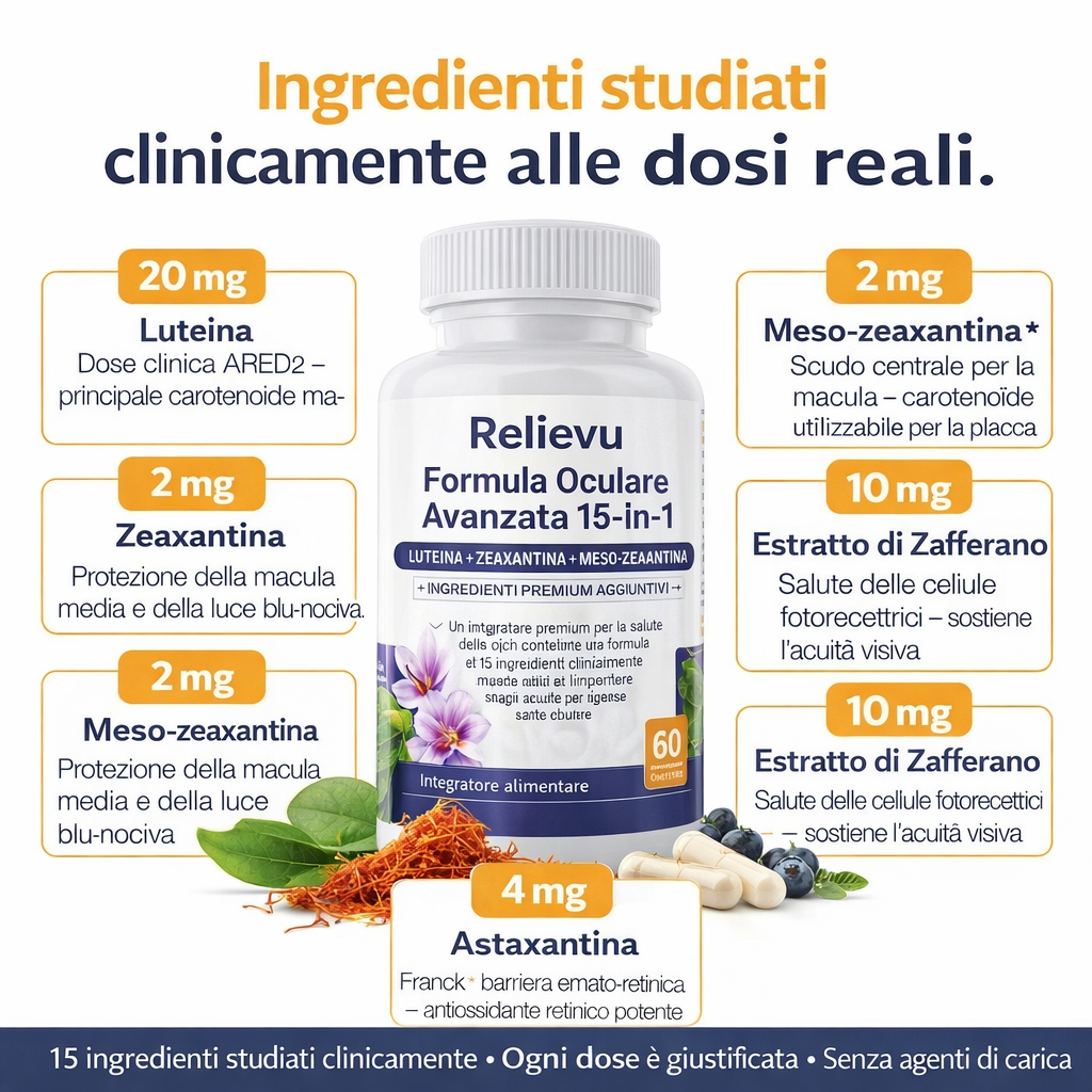 Ingredienti a dosi cliniche