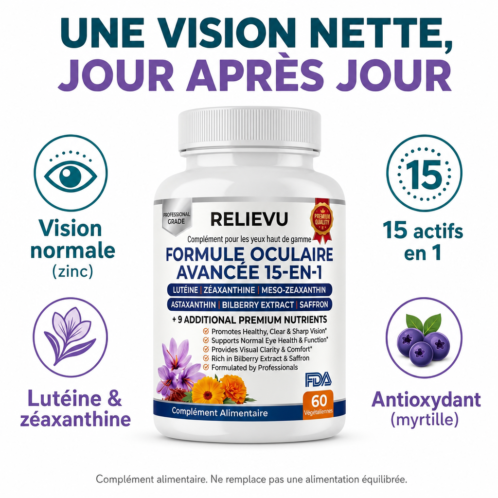 Formule Oculaire Avancée 15-en-1