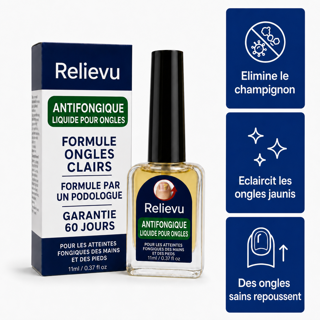 Liquide Ongles Antifongique Relievu — bienfaits