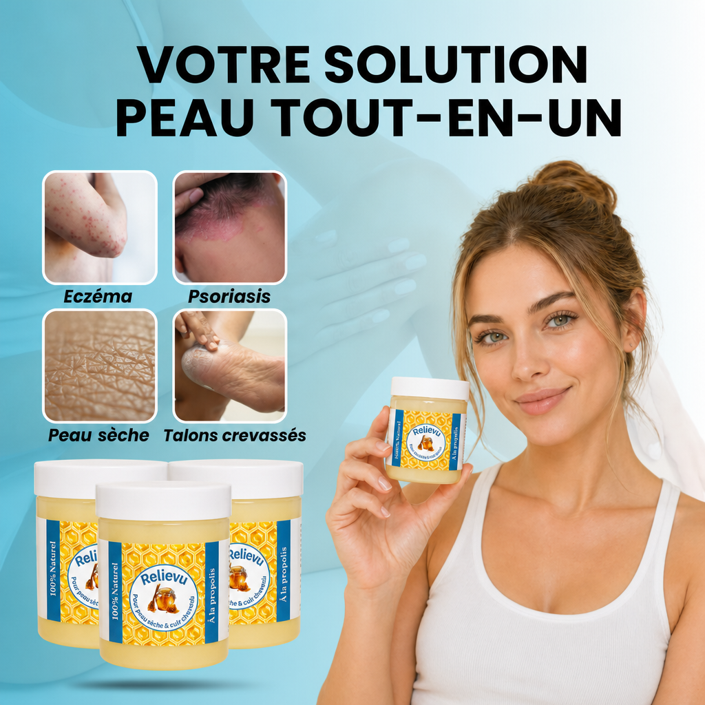 Crème apaisante à la propolis — solution peau tout-en-un