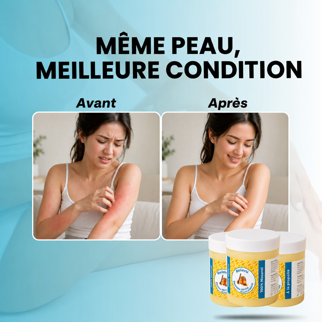 Même peau, meilleure condition — avant / après