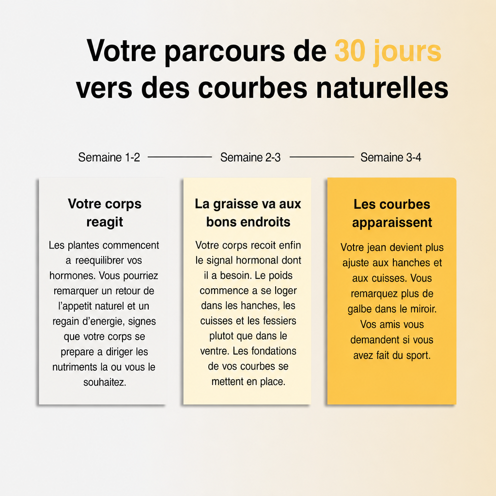 Parcours de 30 jours vers des courbes naturelles