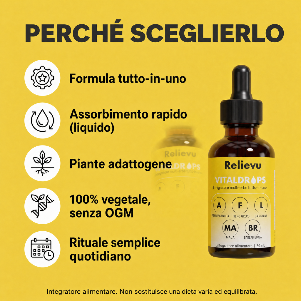 Perche sceglierlo - formula tutto-in-uno, assorbimento rapido, piante adattogene, vegetale, rituale semplice