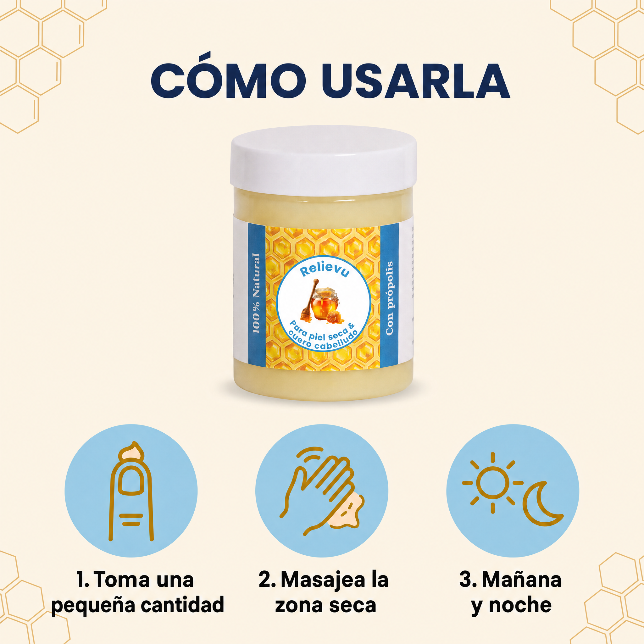 Cómo usarla – tres pasos