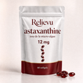Sachet Relievu Astaxanthine 12 mg, 60 softgels, issu de la micro-algue