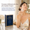 Masque au Collagène Relievu : boîte et masque en hydrogel pour une peau visiblement plus lisse et plus repulpée d'aspect