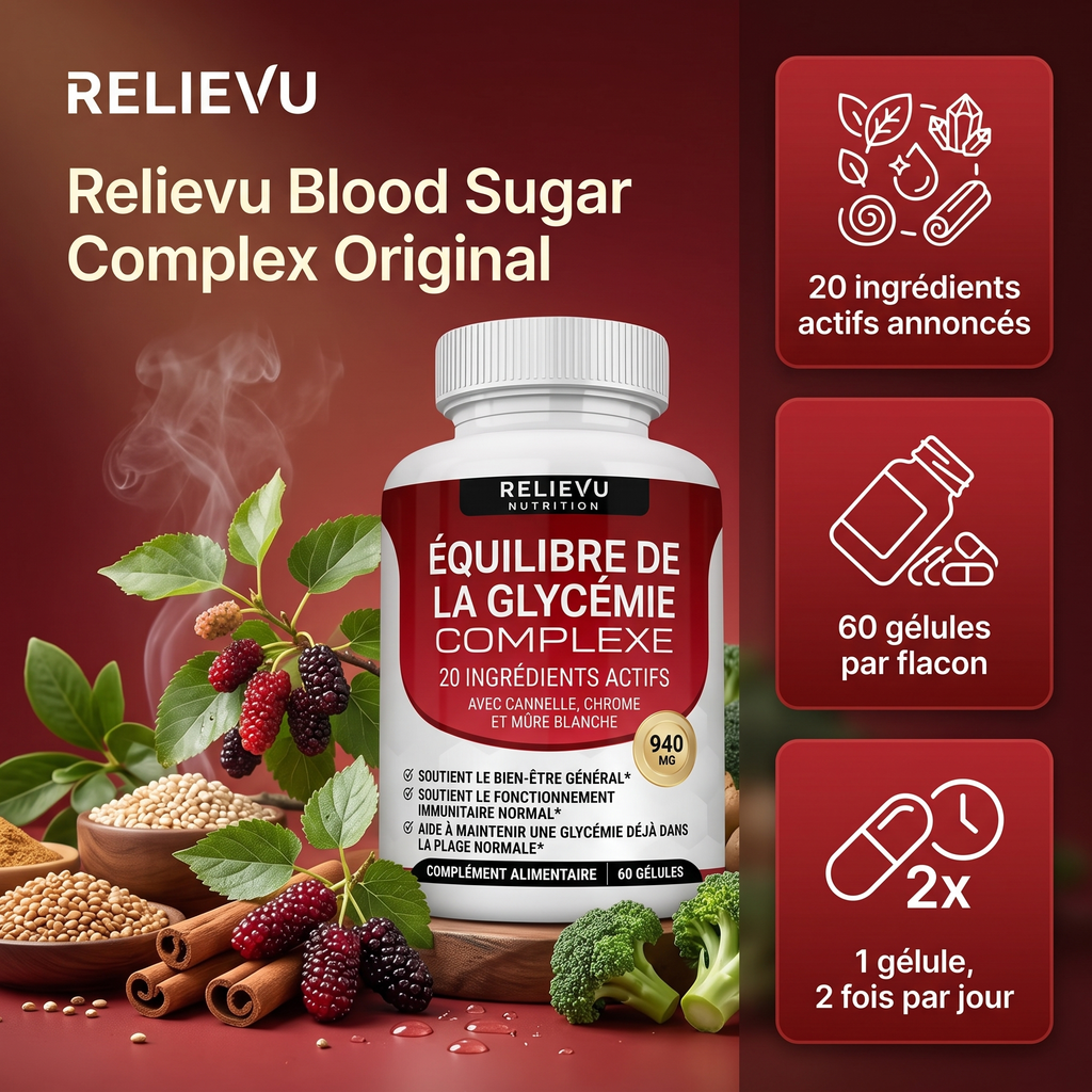 Relievu Blood Sugar Complex Original — Relievu 1