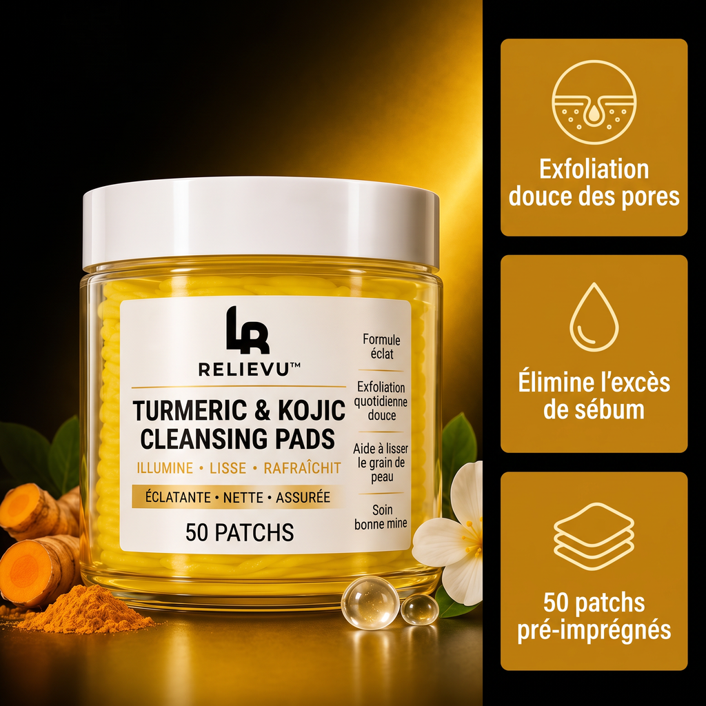 Relievu Turmeric & Kojic Cleansing Pads — Relievu 1