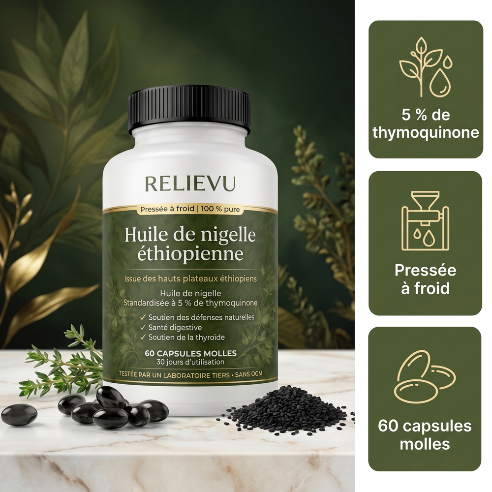 Huile de nigelle éthiopienne
