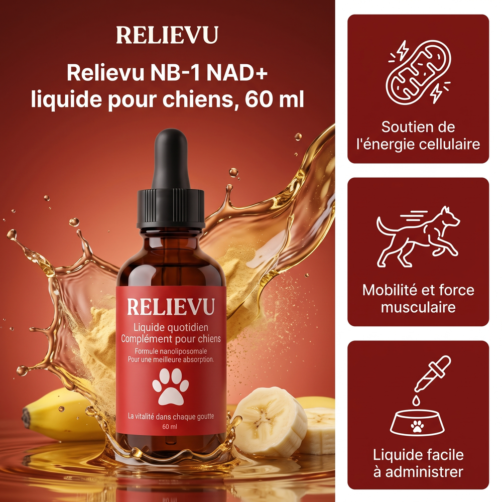 NB-1, NAD+ liquide pour chiens