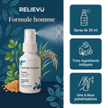 Flacon spray Formule homme 30 ml, fenugrec, Oryza sativa et L-arginine