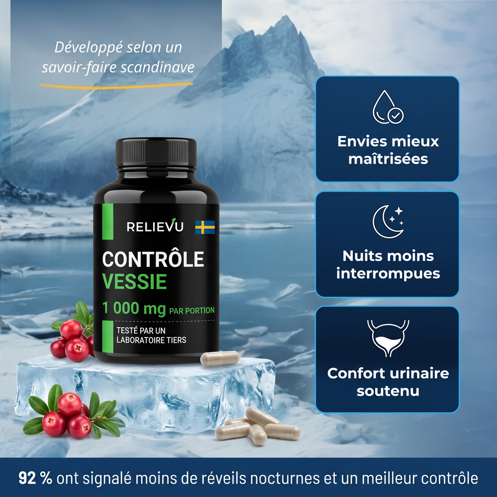 Formule Scandinave Pour La Vessie 1 000 mg
