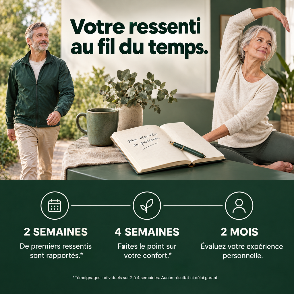 Hydrogène moléculaire 12 ppm — suivi au fil des semaines