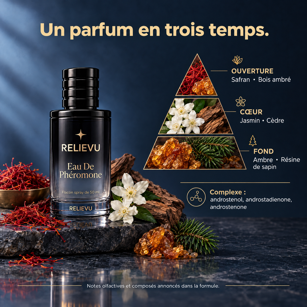 Eau de parfum aux phéromones — ingredients