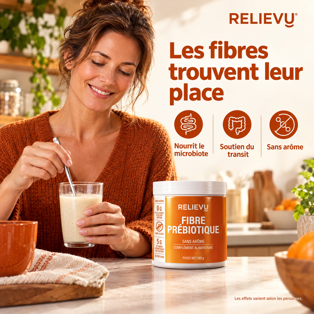 Fibre Prébiotique FOSSENCE® P95 — Bénéfices et quotidien