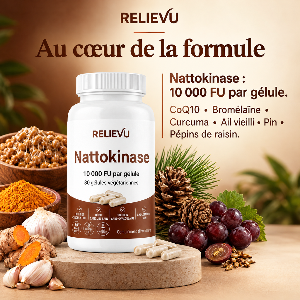Nattokinase 10 000 FU — Composition