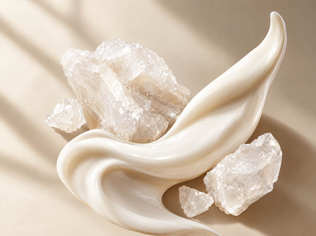 Crème de massage pour les articulations — MSM, composition abstraite.
