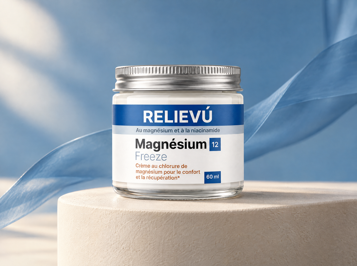 Magnesium Freeze, présentation du produit Relievu.