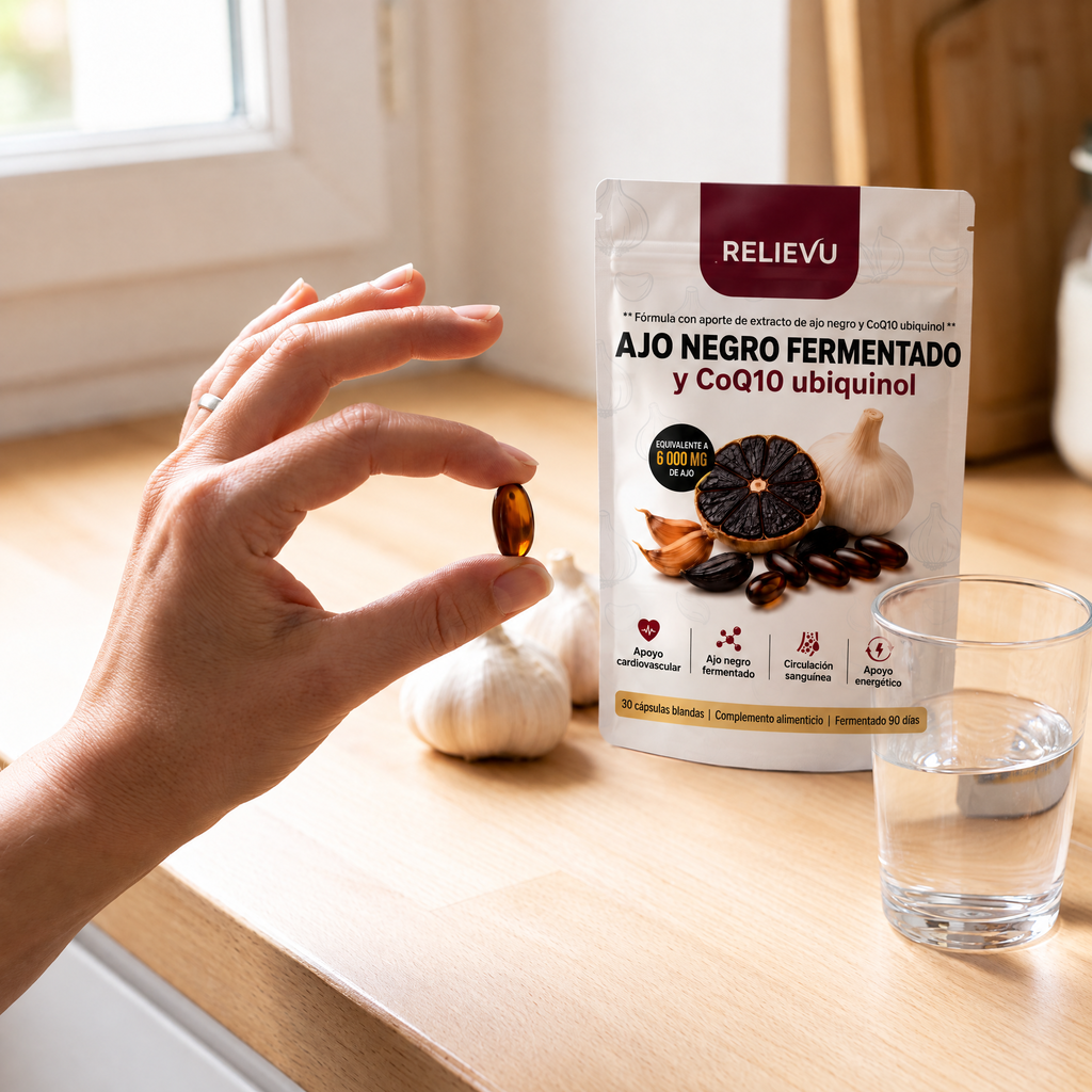 Ajo negro fermentado y CoQ10 ubiquinol — imagen 3
