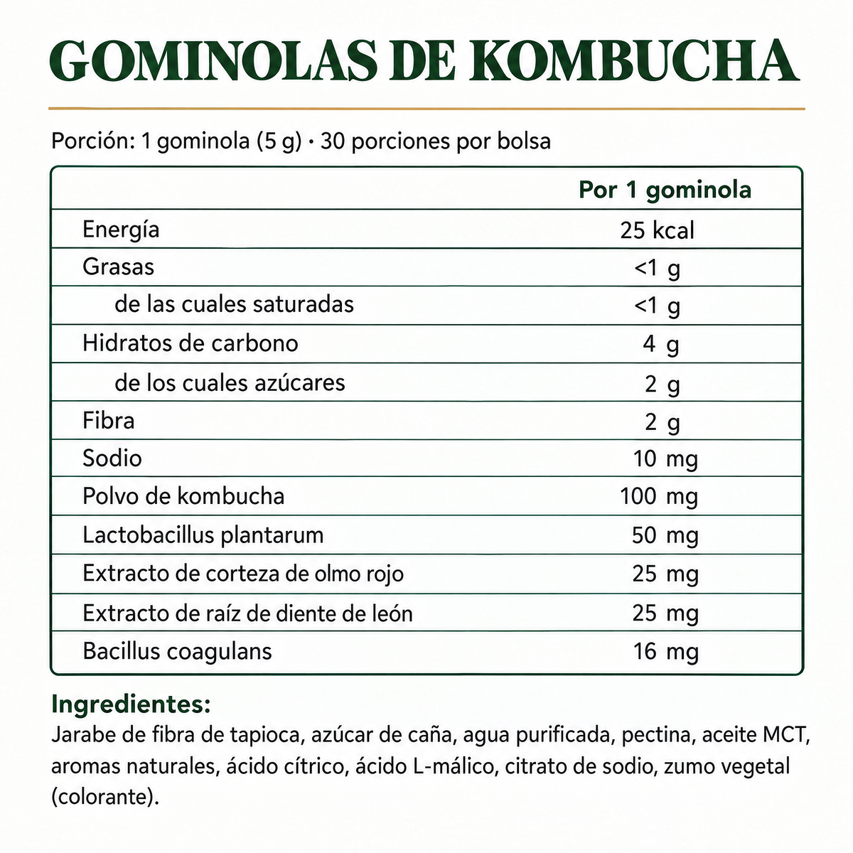 Gominolas de kombucha — imagen 5