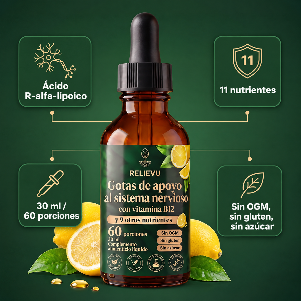 Gotas de apoyo al sistema nervioso 11 en 1 — imagen 3