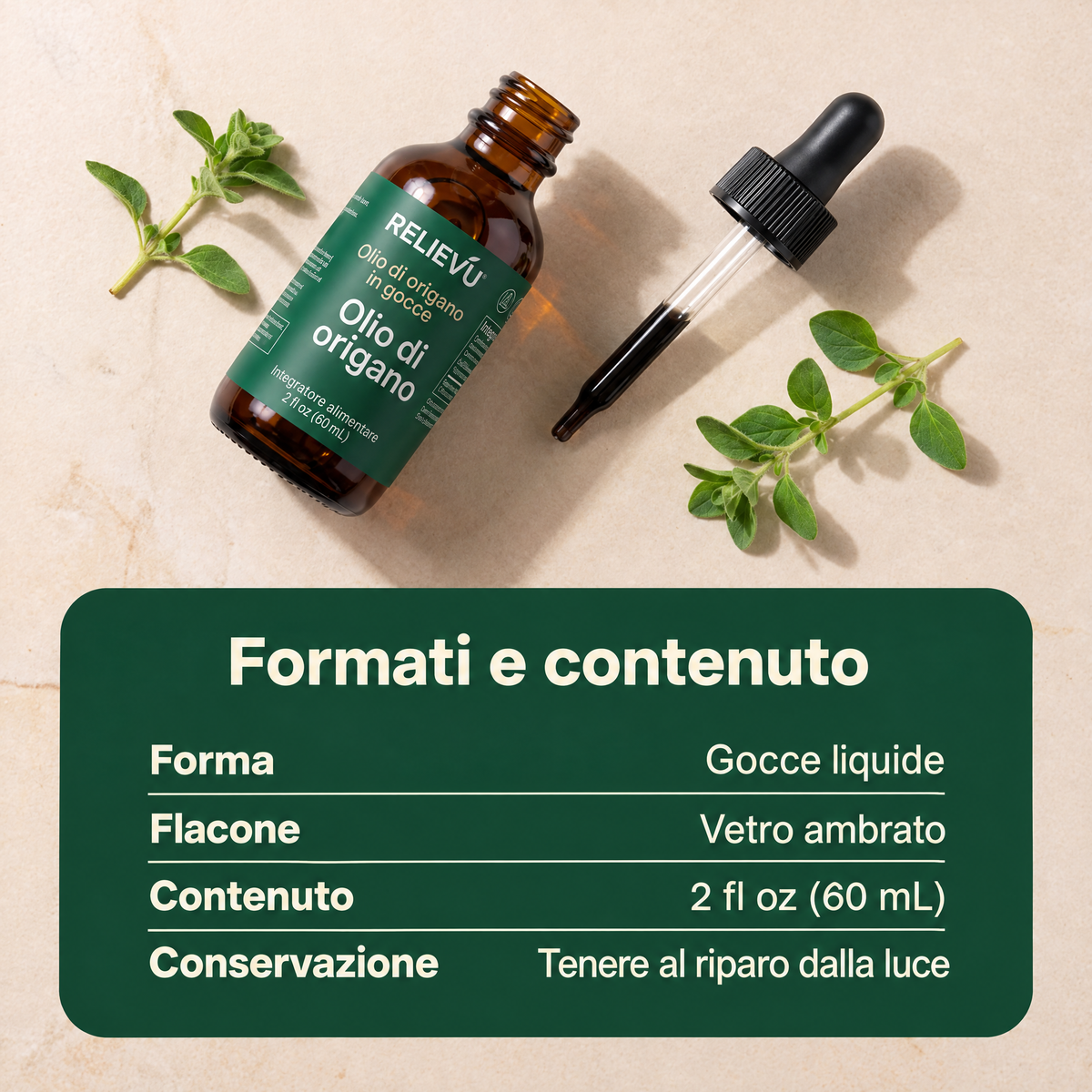 Olio di origano in gocce — immagine 5