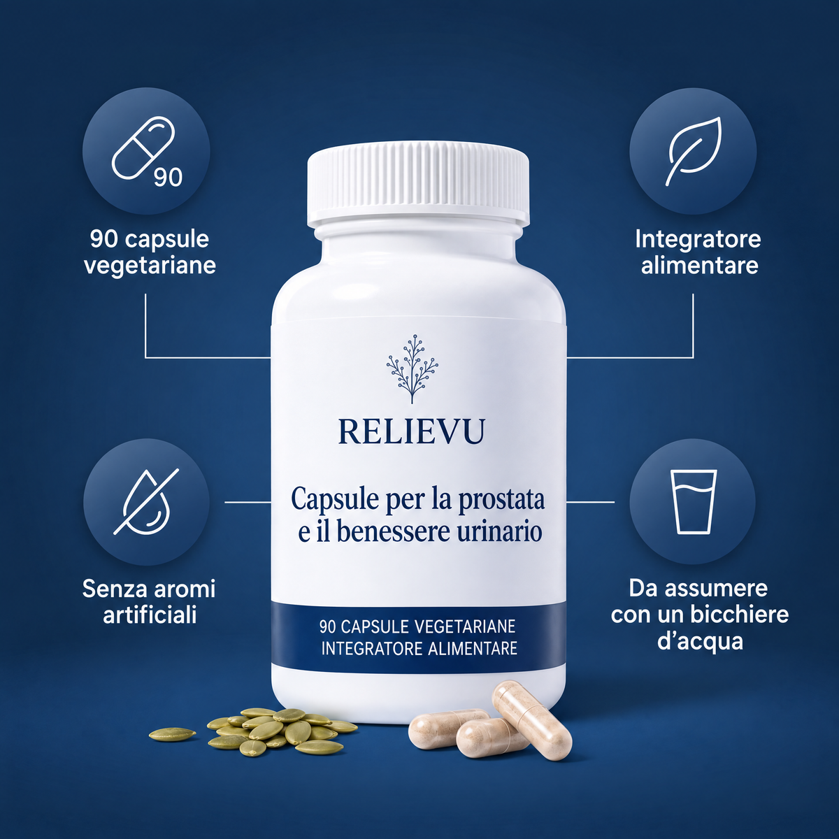 Capsule per la prostata e il benessere urinario — immagine 3