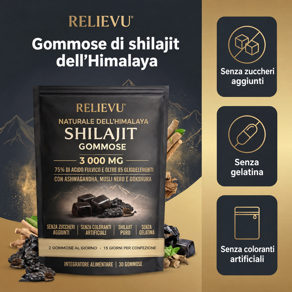 Gommose di shilajit dell’Himalaya — immagine 1